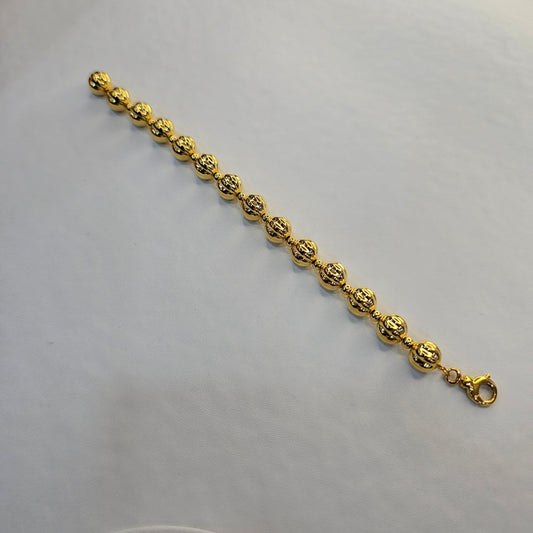 22k / 916 Gold Lantern Bracelet by Best Gold Shop