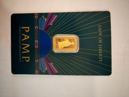 999.9 Gold PAMP Suisse Assorted Gold Bars – 2.5g & 5g