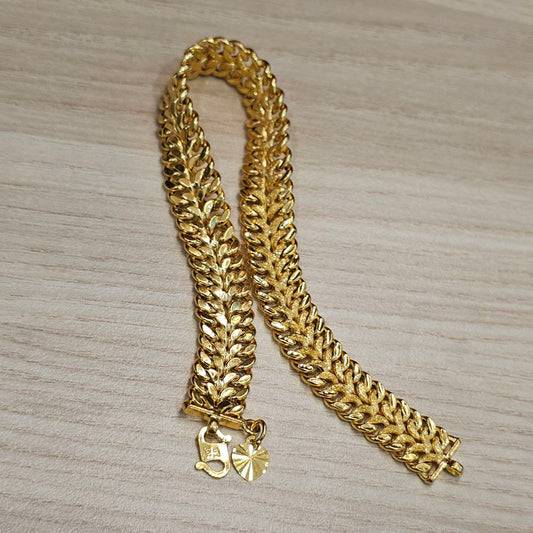 916 Gold Dual Row Milo Bracelet new stock small hole on the bracelet