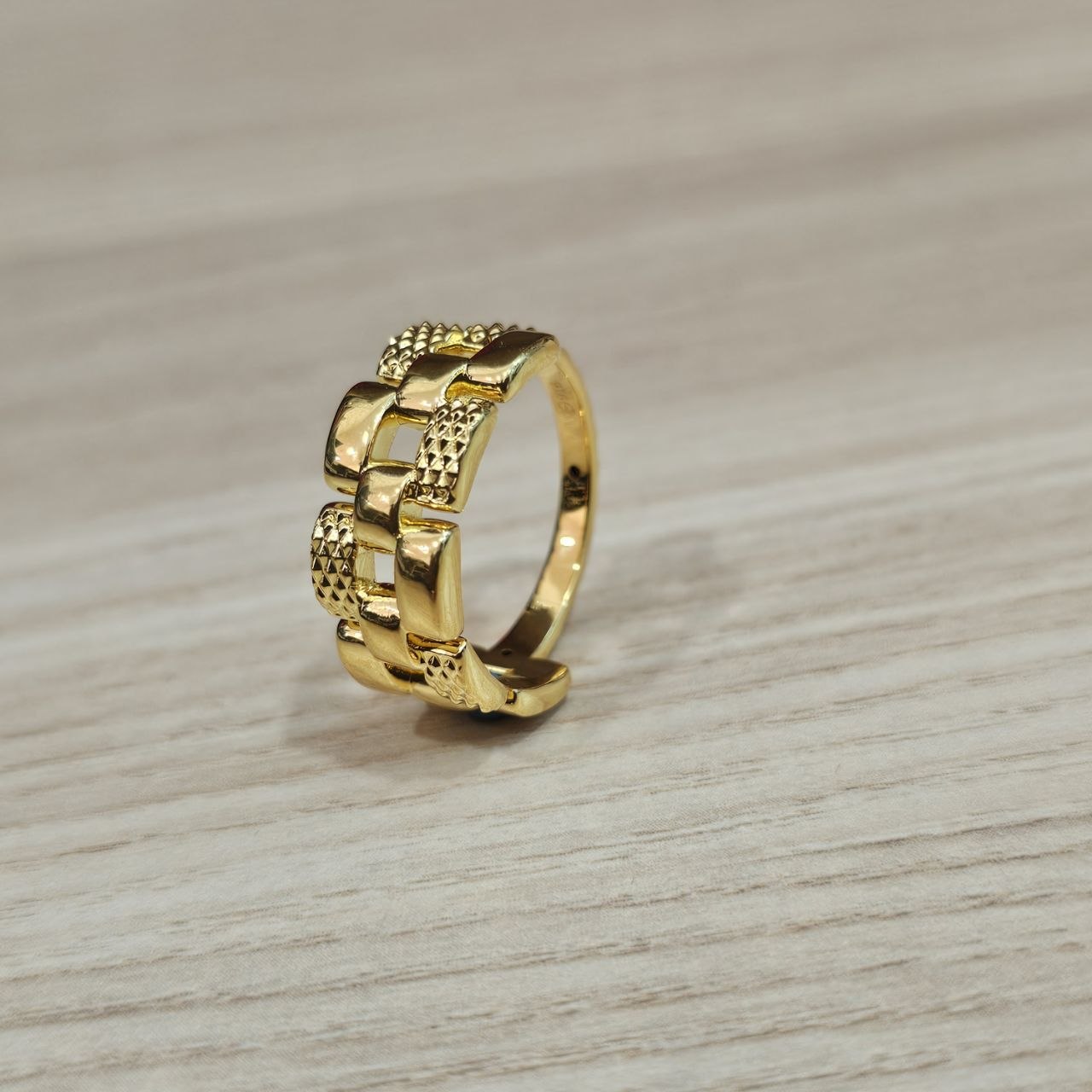 916 Gold Jubilee Design Ring latest design
