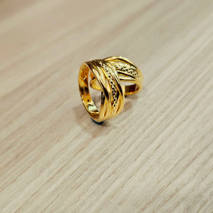 916 Gold Layer V3 Ring New Design Elegant