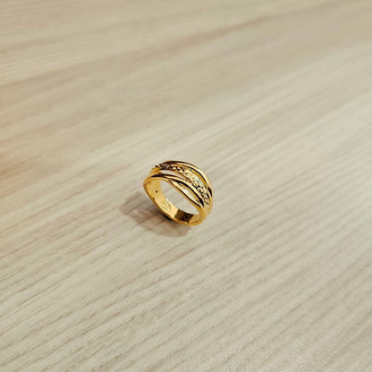 916 Gold Layer V3 Ring New Design Elegant