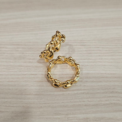 916 Gold Jubilee Design Ring latest design