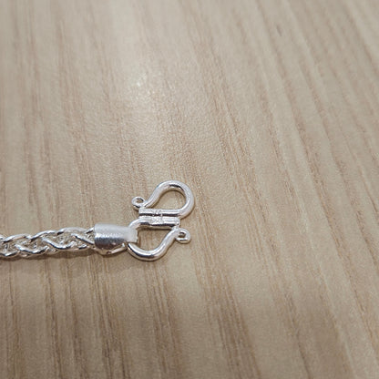 990 Silver Spike Bracelet | Classic Design