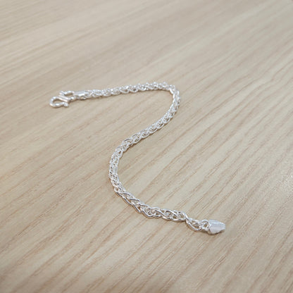 990 Silver Spike Bracelet | Classic Design