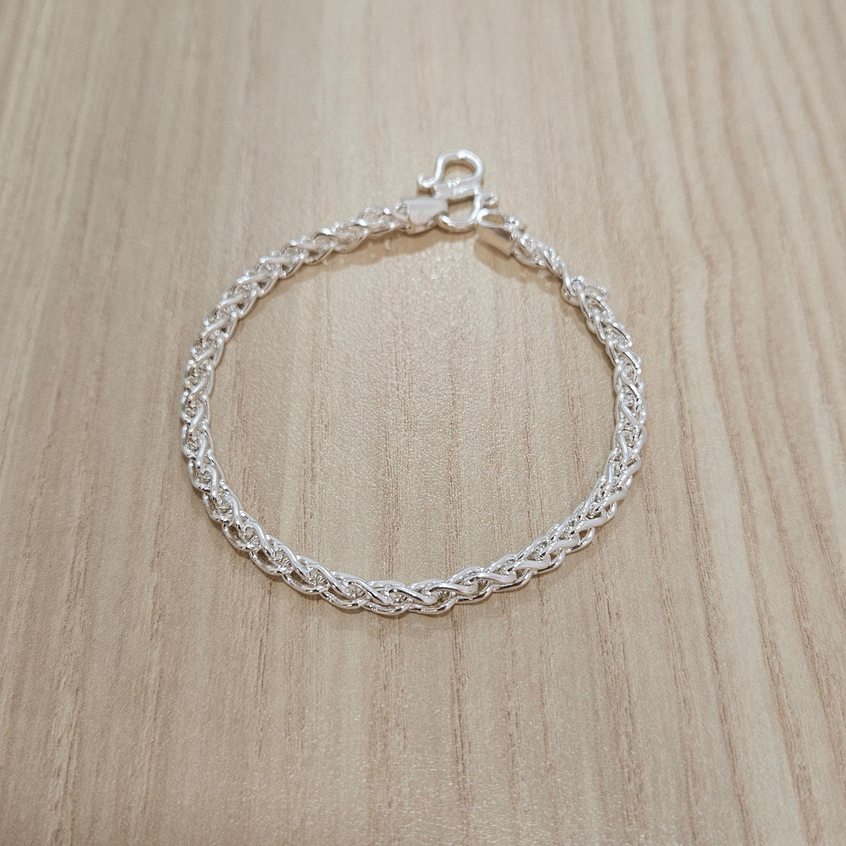 990 Silver Spike Bracelet | Classic Design