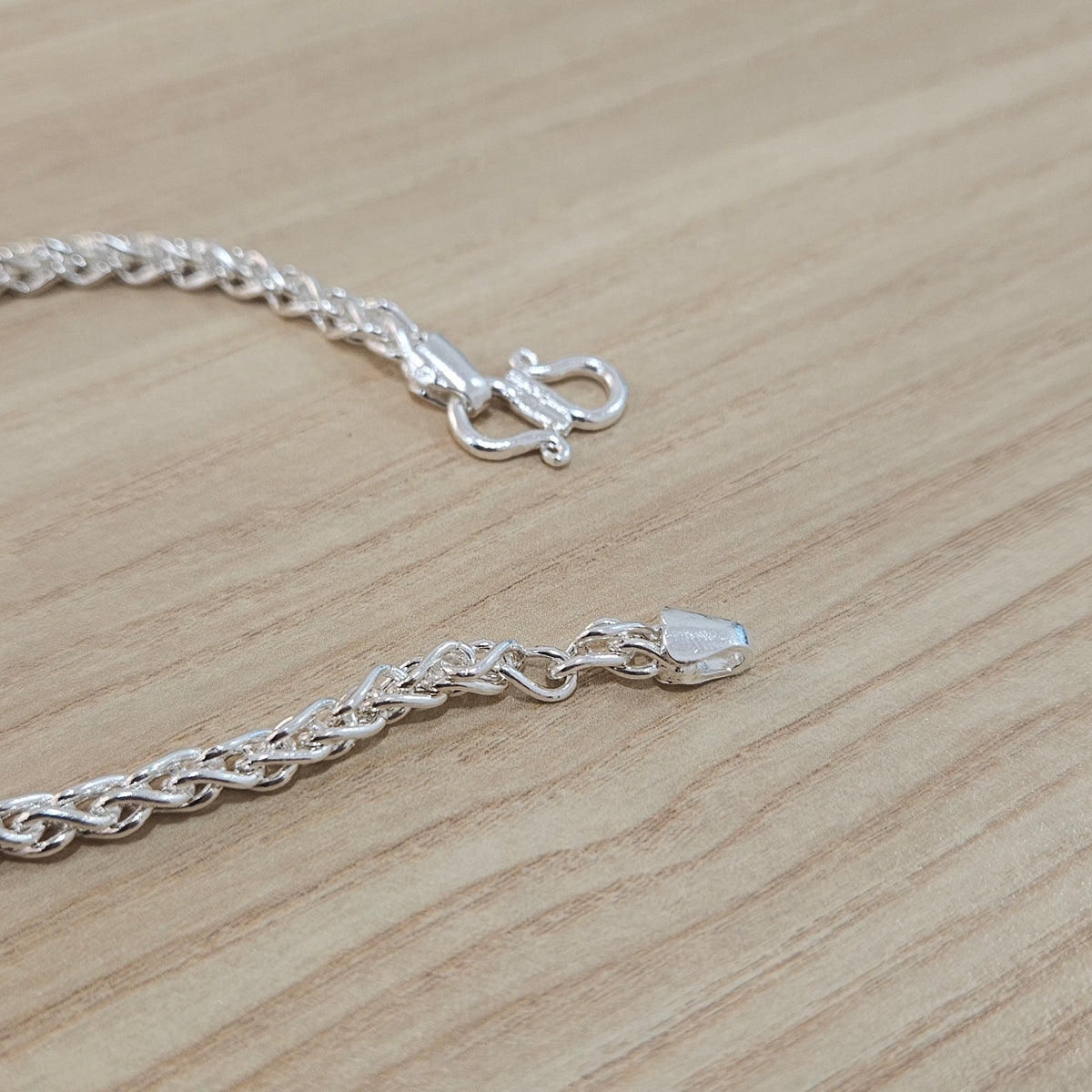 990 Silver Spike Bracelet | Classic Design