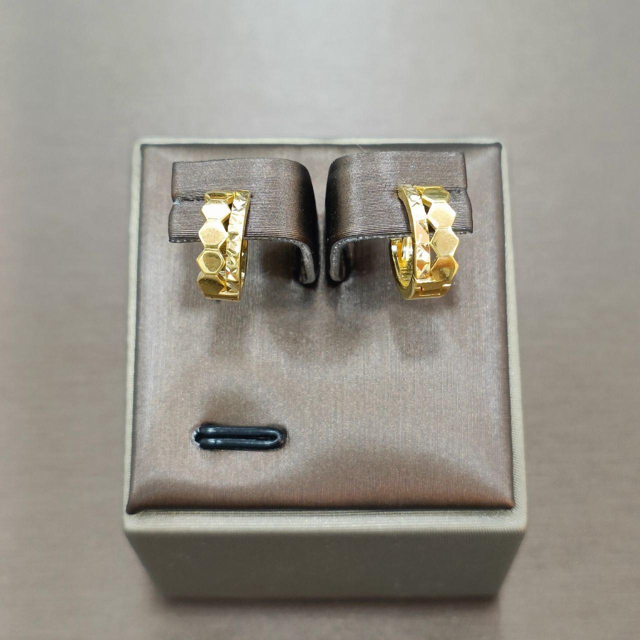 22K / 916 Gold CC Earring-916 gold-Best Gold Shop
