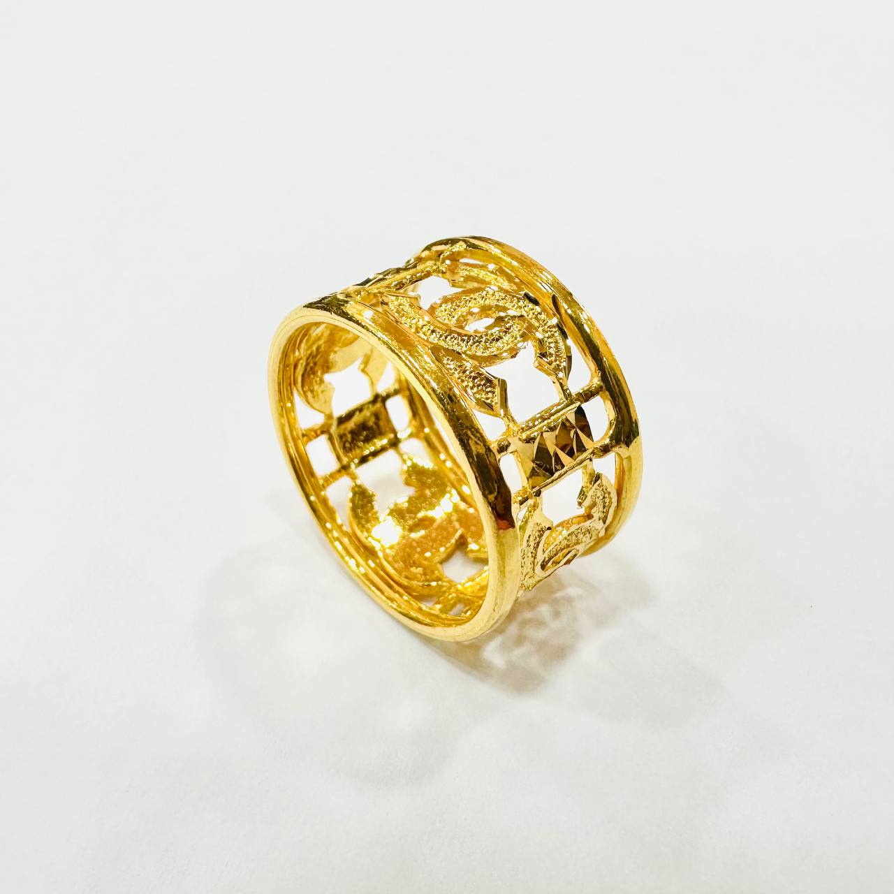 22K / 916 Gold CC Ring-916 gold-Best Gold Shop