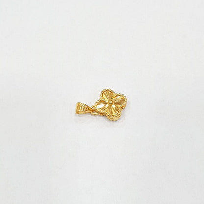 22k / 916 Gold Clover Pendant-916 gold-Best Gold Shop