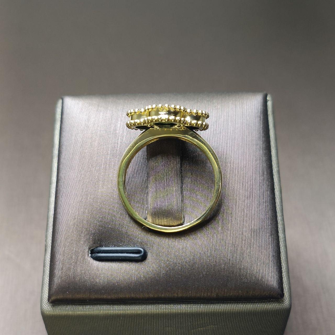 22K / 916 Gold Color Clover Ring-916 gold-Best Gold Shop