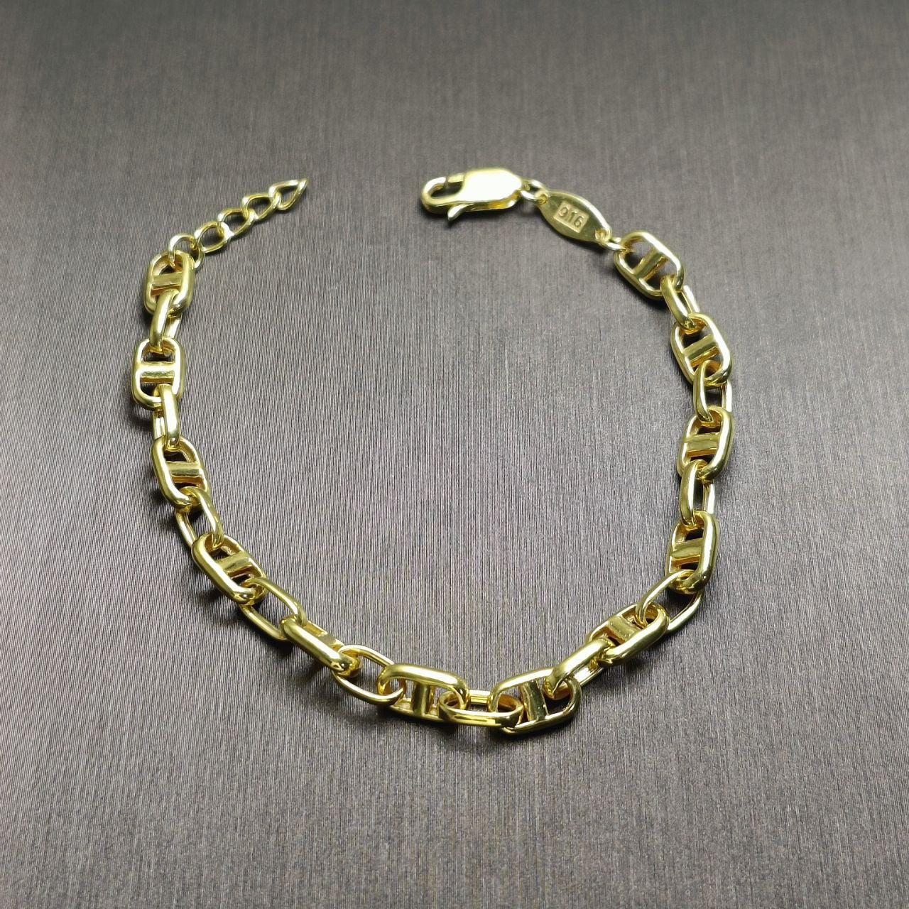 22k / 916 Gold H design bracelet-916 gold-Best Gold Shop