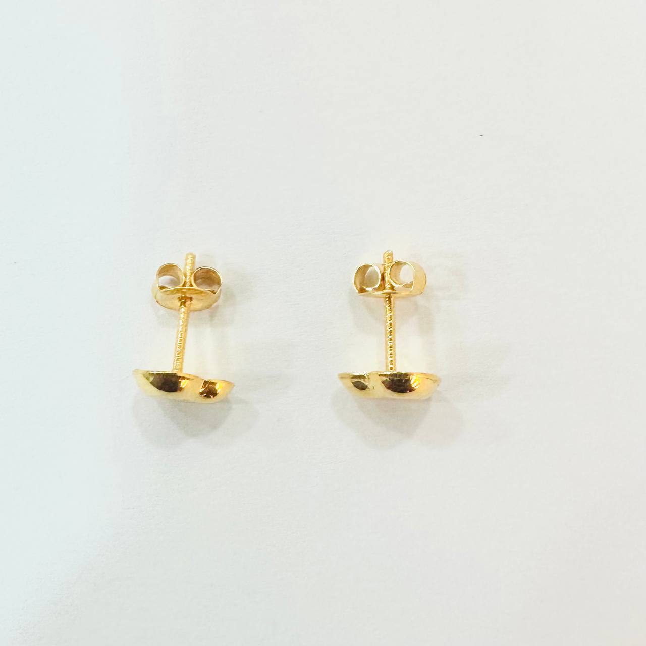 22k / 916 Gold Hollow Heart Earring-916 gold-Best Gold Shop