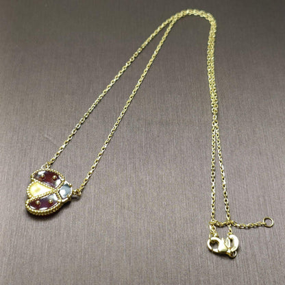 22K / 916 Gold Ladybug VC Necklace-916 gold-Best Gold Shop