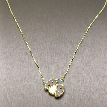 22K / 916 Gold Ladybug VC Necklace-916 gold-Best Gold Shop