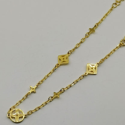 22k / 916 Gold VL Bracelet V6-916 gold-Best Gold Shop