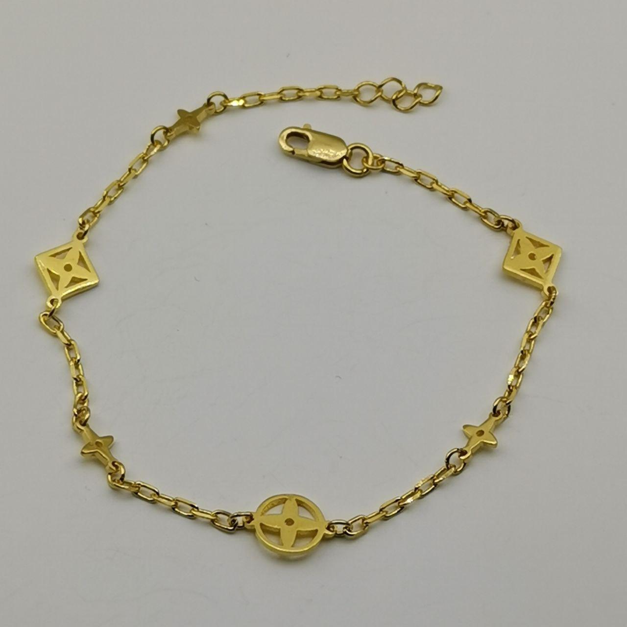 22k / 916 Gold VL Bracelet V6-916 gold-Best Gold Shop
