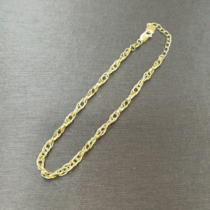 New Design 22k / 916 Gold Elegant Bracelet Light Weight V6-Bracelets-Best Gold Shop