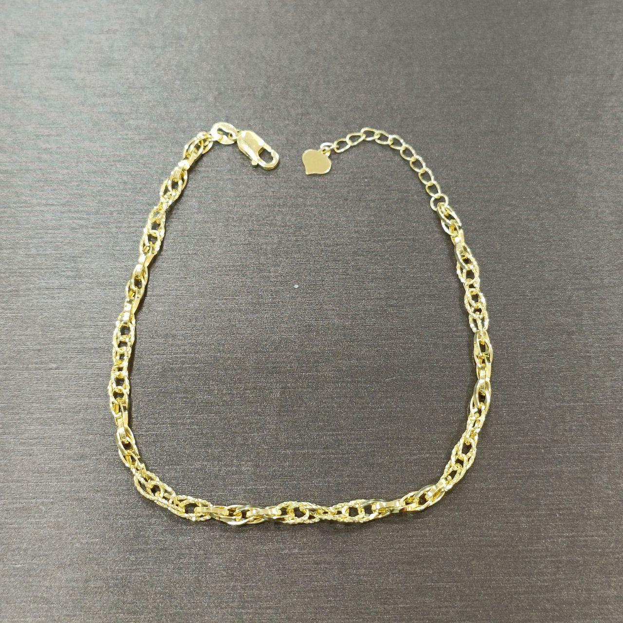 New Design 22k / 916 Gold Elegant Bracelet Light Weight V6-Bracelets-Best Gold Shop